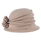 Alternate image 3 for Scala&trade; Women&#39;s Wool Cloche Hat with Rosettes