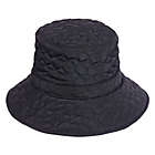 Alternate image 0 for Scala&trade;  Women&#39;s Quilted Big Brim Rain Hat in Black