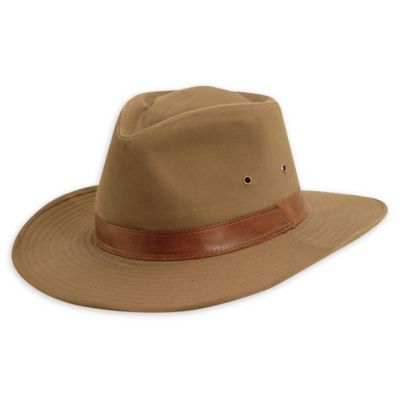 dorfman pacific men's twill outback hat