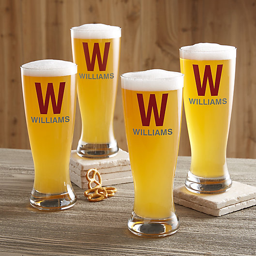 Alternate image 1 for Personalized Luxury Pilsner Glass
