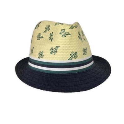 woven fedora hat