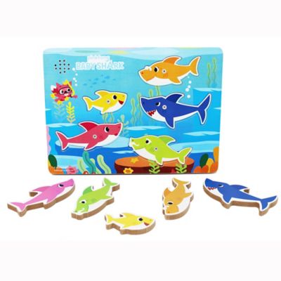 wooden shark toy