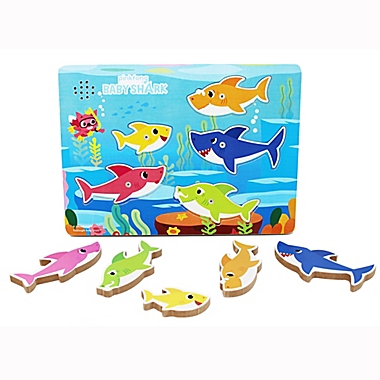 Baby Shark Wooden Sound Puzzle. View a larger version of this product image.