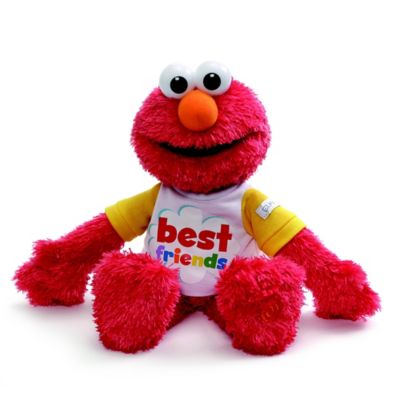 plush elmo with soft eyes