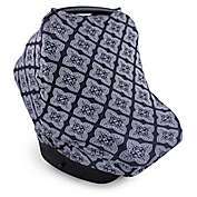 Yoga Sprout Multi-Use Car Seat Canopy in Ornate Clover Blue