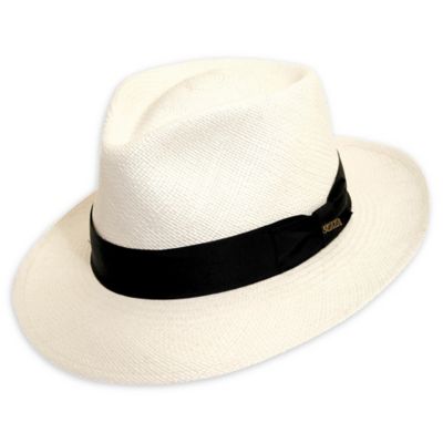 white panama hat