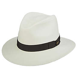 Scala™  Grade 8 Panama Safari Hat in White