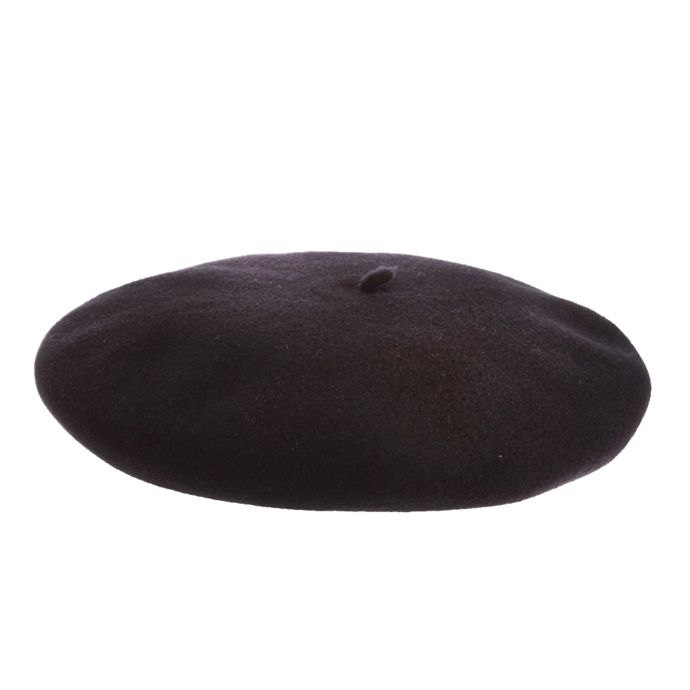 Scala™ Basque Beret Hat in Black | Bed Bath & Beyond