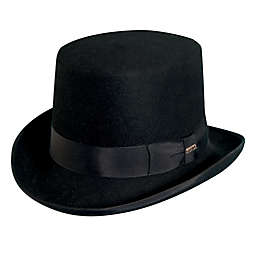 Scala™ Felt Top Hat in Black