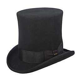 Scala™  Men's Victorian Top Hat in Black
