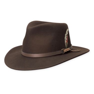 Scala&trade; Outback Crushable Felt Hat. View a larger version of this product image.