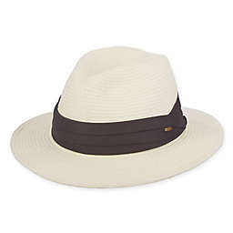 Scala™ Size Medium Braided Safari Hat in Ivory
