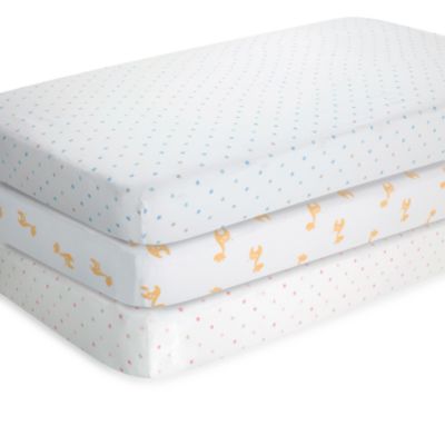 patterned crib sheets