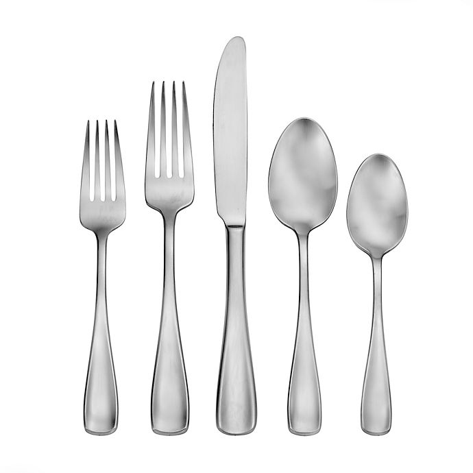 bed bath and beyond silverware boxed set