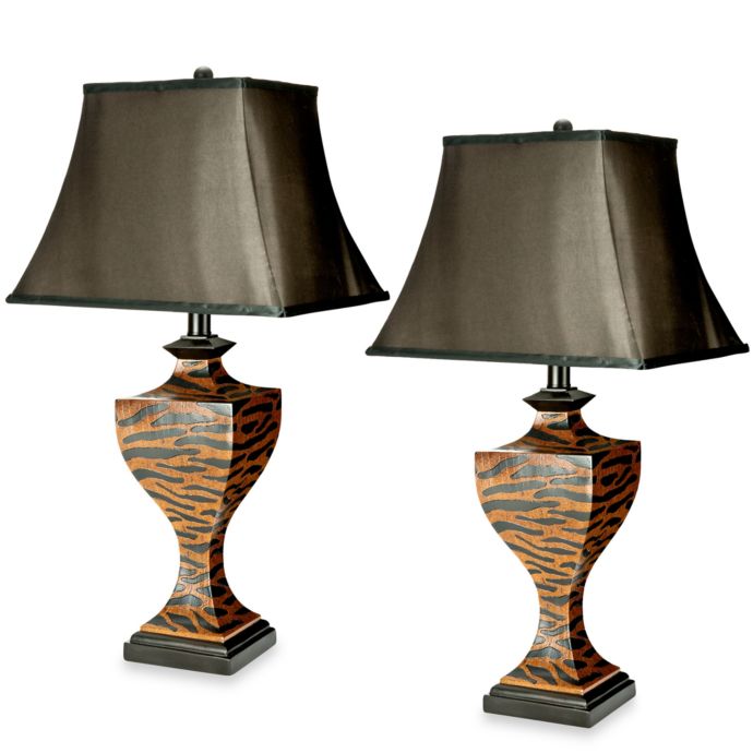 Sahara Safari Table Lamps (Set of 2) Bed Bath &amp; Beyond