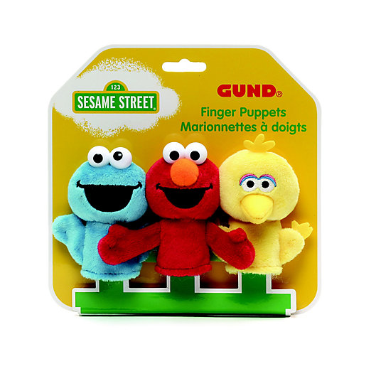 Alternate image 1 for GUND® Sesame Street® Finger Puppets