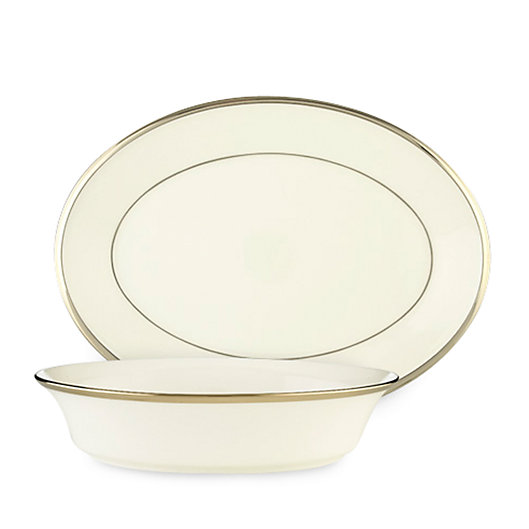 Alternate image 1 for Lenox® Solitaire™ White Open Vegetable Bowl