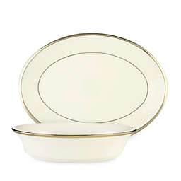 Lenox® Solitaire™ White 13-Inch Oval Platter