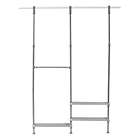 Alternate image 1 for Relaxed Living Adjustable Metal Closet System in Satin Nickel