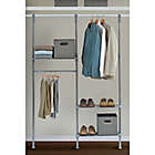 Alternate image 5 for Relaxed Living Adjustable Metal Closet System in Satin Nickel