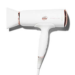 T3 Cura Luxe Professional Iconic Auto Pause Sensor Hair Dryer in White/Rose Gold