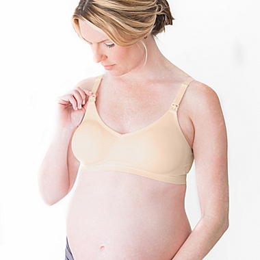Medela Maternity &amp; Nursing Extra Large T-Shirt Bra in Nude. View a larger version of this product image.