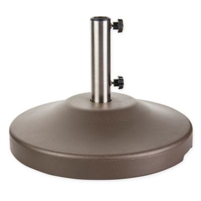 US Weight 80 Pound Free Standing Umbrella Base - Bronze