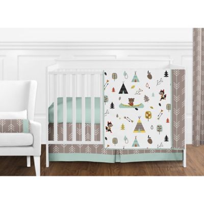 sweet jojo mini crib bedding