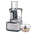 Alternate image 1 for Cuisinart&reg; 8-Cup Food Processor with bonus 3-Cup Bowl in Silver