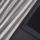 Alternate image 5 for Catarina 63-Inch Grommet Room Darkening Window Curtain in Black Pearl (Set of 2)