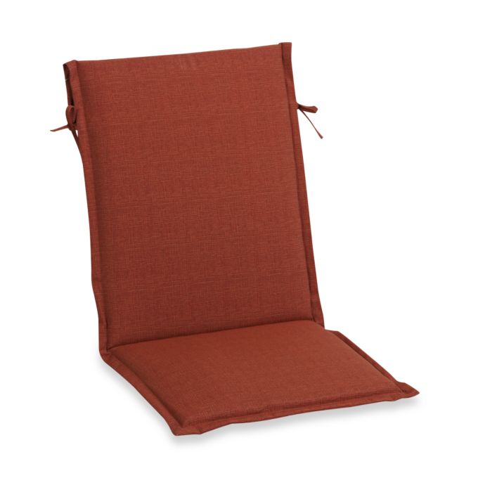Outdoor Sling Back Chair Cushion in Orange | Bed Bath & Beyond
