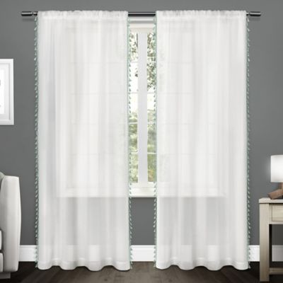 curtains with tassels