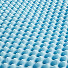 Alternate image 6 for Sleep Philosophy Flexapedic 1.5-Inch Gel Memory Foam Mattress Topper in Blue