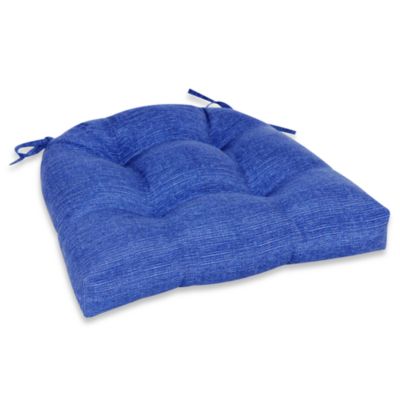 Outdoor Oversized Chair Pad in Blue Bed Bath & Beyond