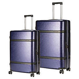 Triforce Luggage Bordeaux Hardside Spinner Checked Luggage