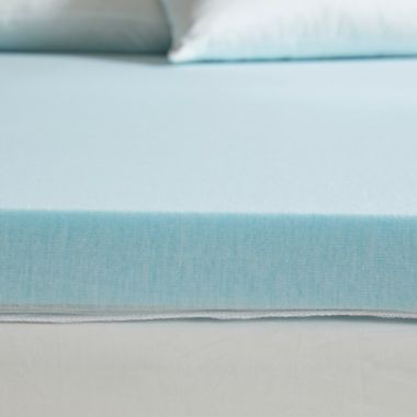 Sleep Philosophy Flexapedic 2-Inch Memory Foam Mattress Topper in White. View a larger version of this product image.