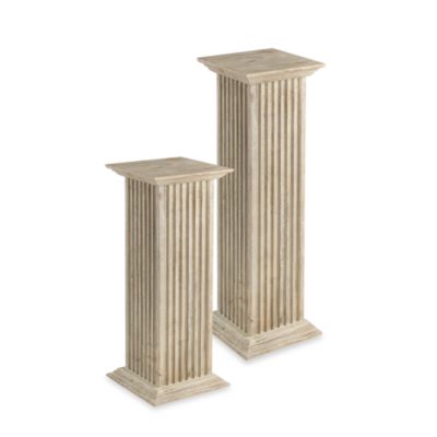 Cooper Classics Square Fluted Pedestal Bed Bath & Beyond
