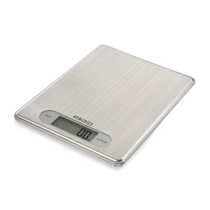 Homedics Ultra Slim 11 Lb Capacity Kitchen Food Scale Bed Bath
