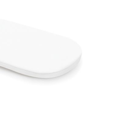 Nursery Works&trade; 300-Thread Count Bassinet Set Bassinet Sheet in White. View a larger version of this product image.