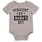 Alternate image 0 for Baby Starters&reg; BWA&reg; Size 9M Mama&#39;s Boy Bodysuit in Grey