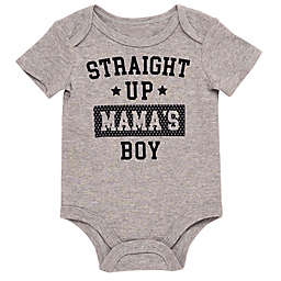 Baby Starters® BWA® Newborn Mama's Boy Bodysuit in Grey