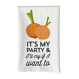 Love You a Latte Shop It's My Party & I'll Cry if I Want to Kitchen Towel