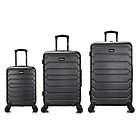 Alternate image 1 for InUSA Trend II 3-Piece Hardside Spinner Luggage Set