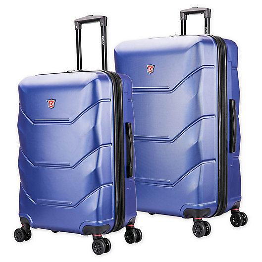 Alternate image 1 for DUKAP® Zonix Hardside Spinner Checked Luggage