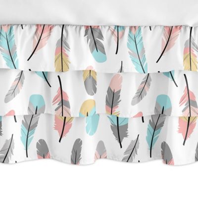 sweet jojo feather crib bedding