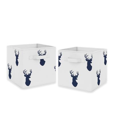 woodland animal storage cubes