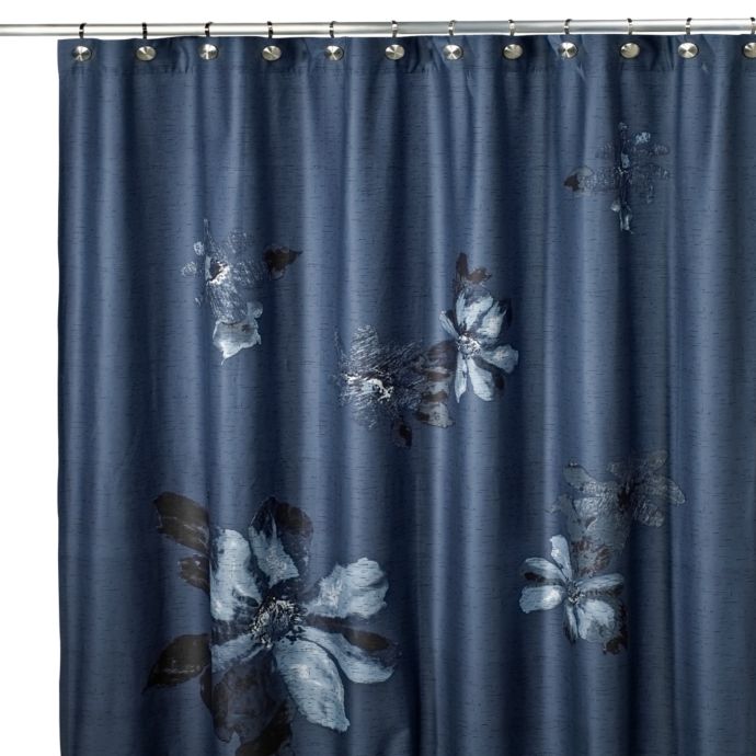 Kenneth Cole Reaction Home Etched Floral Shower Curtain Bed