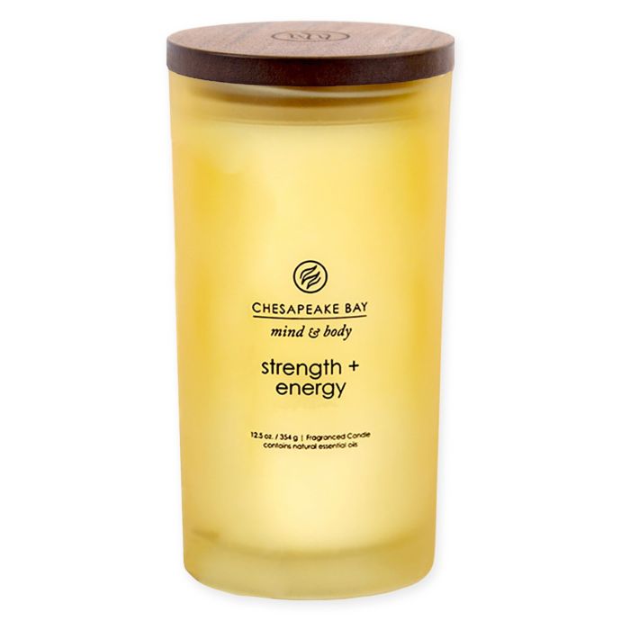 Chesapeake Bay Candle® Mind & Body Strength + Energy Large Jar Candle