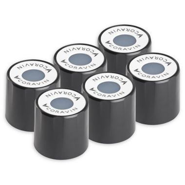 Coravin&trade; Screw Caps for Wine Preservation Systems (Set of 6). View a larger version of this product image.