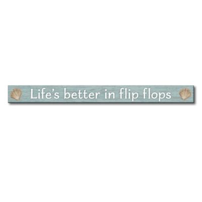 flip flop wall plaque